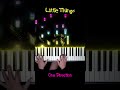 One Direction - Little Things Piano Cover #LittleThings #OneDirection #PianellaPianoShorts
