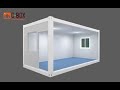 Let&#39;s see the installation about flat pack container house