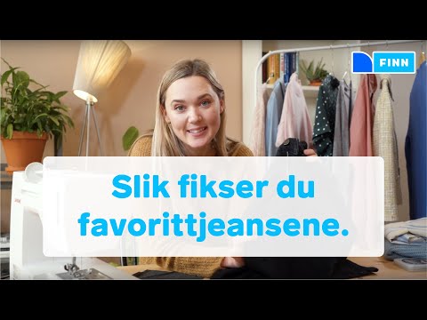 Slik fikser du hull og revner i favorittjeansen