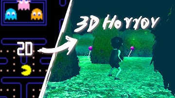 (2/2) My 48h-remade 3D horror PacMan for Halloween Full Gameplay Walkthrough