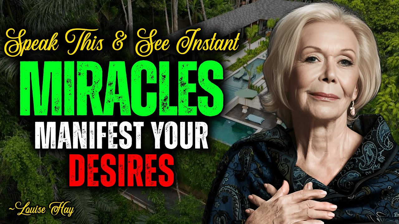 Say These Words (Miracles + Hope) | Inspired by Louise Hay - YouTube