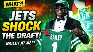 🚨BREAKING NEWS🚨 JETS SHOCK THE NFL! David Bailey Pick Changes EVERYTHING in 2026 Draft