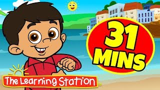 a ram sam sam song the learning station 31 mins compilation videos for kids