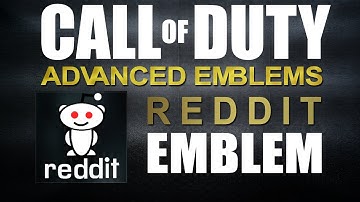 Call of Duty Advanced Warfare Emblem - Reddit Logo CoD: AW Emblem Tutorial