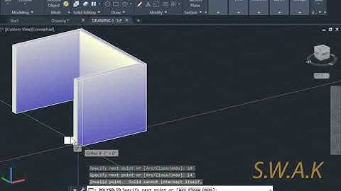 26 12 2019, PART 1, HOW TO USE POLY SOLID IN AUTO CAD, AN EASY WAY