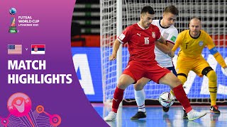 USA v Serbia | FIFA Futsal World Cup 2021 | Match Highlights