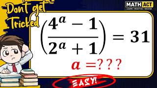 Can You Solve This Exponential Equation | Math Challenge