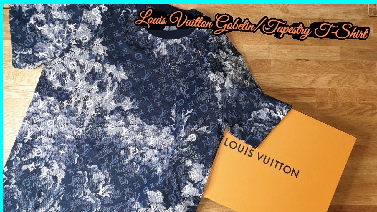 louis vuitton t shirt blue