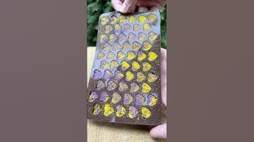 A Simple Video Showing the Process of Creating 💕 from Sand🏝️ #asmr  #satisfying #diy