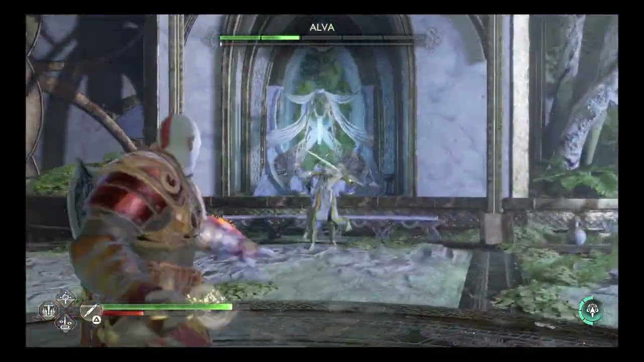 Derrotando a Alba en God Of War 5