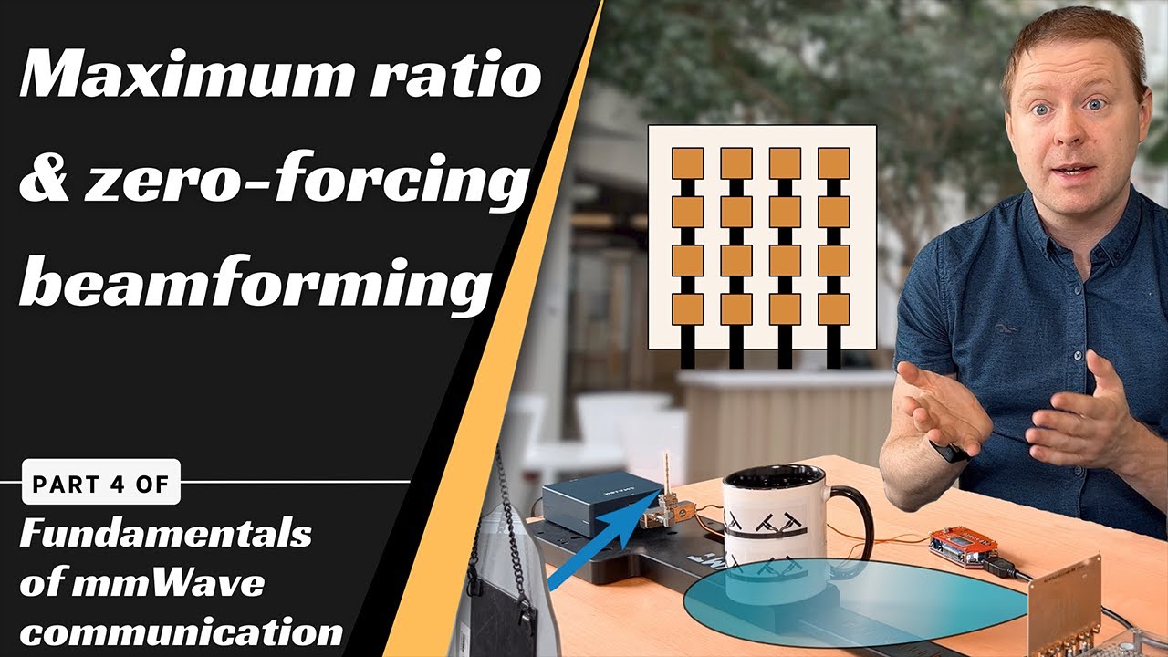 Maximum ratio and zero-forcing beamforming [Part 4, Fundamentals of ...
