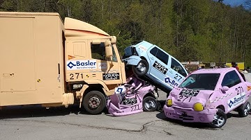 High Speed Cameras record Accident in Slow Motion