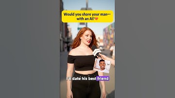 Would you let your boyfriend date an AI girlfriend? #fun #DreamPal