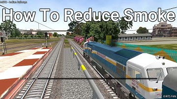 How To Reduce Smoke in EMD also works on ALCOS | #MSTS || FHD 1080p