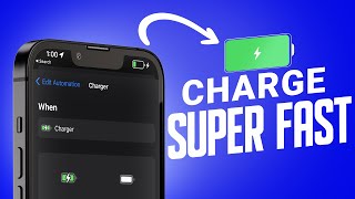 Charge Your iPhone Super Fast - iOS 15 TRICK YOU MUST Know!