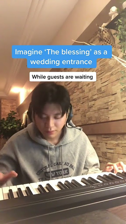 Imagine 'The Blessing' by Kari Jobe as a wedding entrance!!!