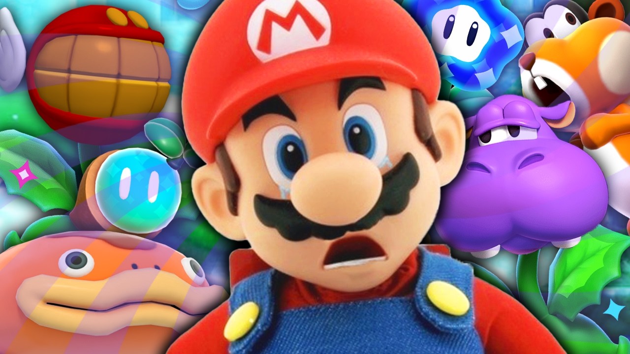 SUPER MARIO BROS. WONDER mais tout est ENCORE PLUS ALÉATOIRE !!