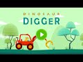 Dinosaur digger  kids truck and dinosaur games  kids learning  kids games  yateland