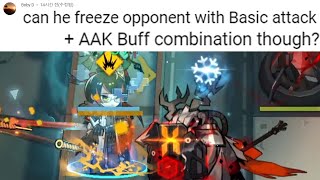Q.Can Gnosis freeze with basic attack + AAK S3