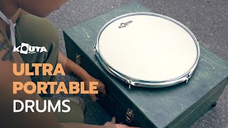 Kouta - Ultra Compact Travel Drums