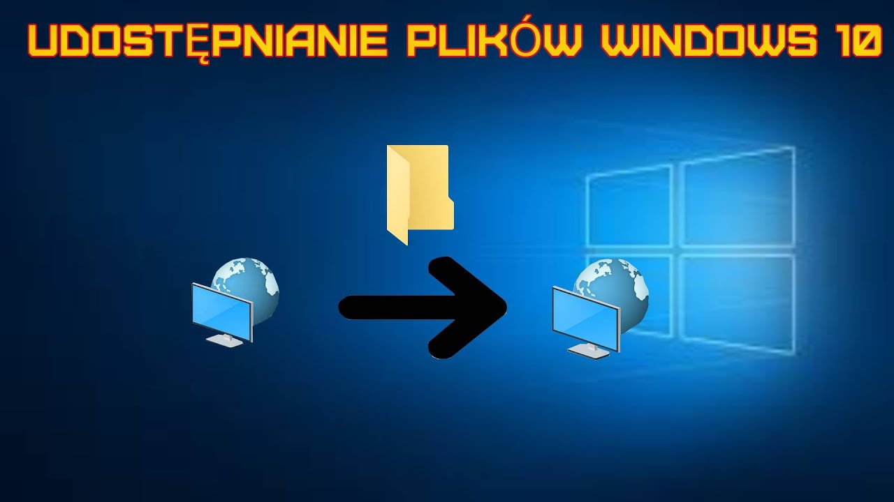 Przesyłanie plików pomiędzy komputerami w sieci prywatnej. - YouTube