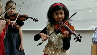 Mahathi violin concert - Group performance1 - 2023 Dec