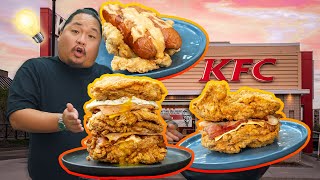 KFC DOUBLE DOWN 3 WAYS | Ninong Ry