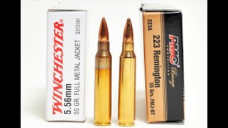 Calibre 5,56 X 45 mm NATO (.223 Remington), historia y prestaciones.