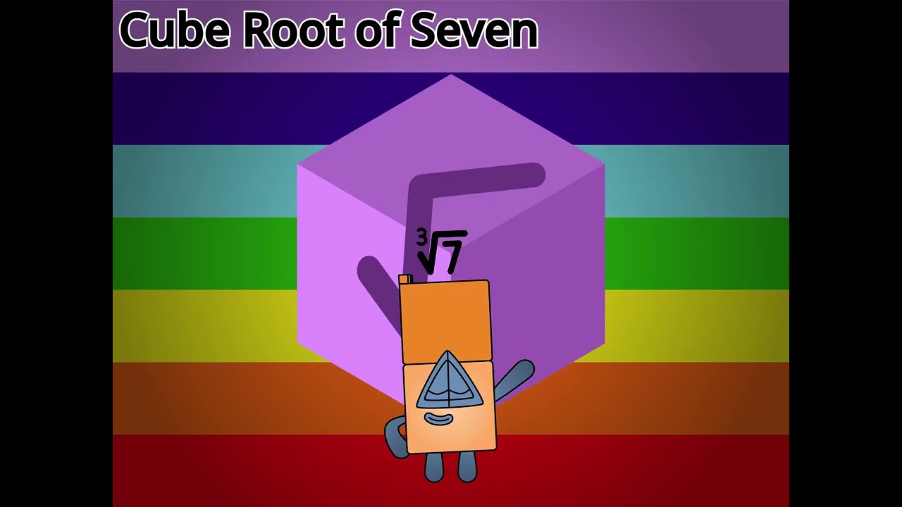Irrational Numberblocks Band - Expanding on Cube Roots