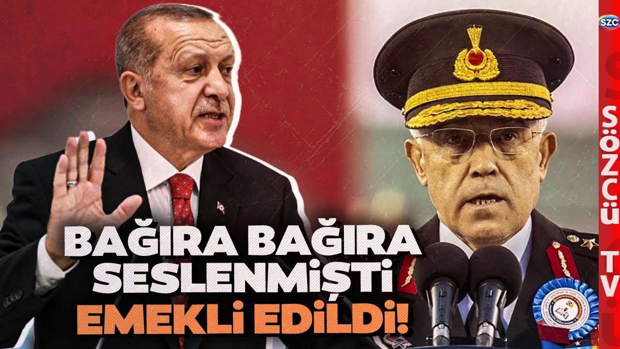 Jandarma Genel Komutanı Arif Çetin Erdoğan'a Bağıra Bağıra Seslendi Emekli Edildi!