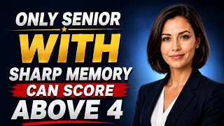 ONLY SENIOR WITH SHARP MEMORY CAN SCORE ABOVE 4 | SMART MIND CHALLENGE | GENERAL KNOWLEDGE, Trivia,