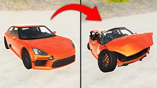 I TOTALED My New Car... (BeamNG Drive)