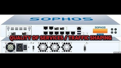 What is QOS-Quality of Service OR Traffic Shaping - Sophos Firewall Complete Training Series -DAY 21
