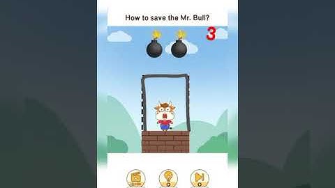 Brain Go 2 Mr. Bull All Levels Gameplay Android, Ios (Level 1-20)