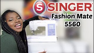 BEST SEWING MACHINE FOR BEGINNERS | Singer Fashion Mate 5560