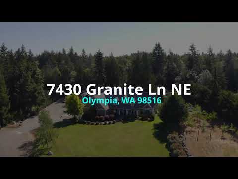 7430 Granite Ln, Olympia, WA home video tour