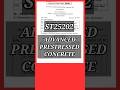 Advanced Prestressed Concrete (ST25202) #st25202 #prestressedconcrete #civil
