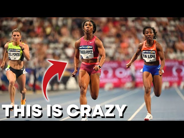 Shelly Ann Fraser Pryce JUST DID Something INSANE in 2024 Track And Field class=