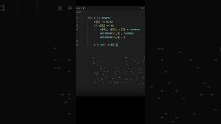 Python Warp Speed Animation 🚀 | Starfield Effect in Terminal (No Libraries)