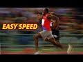 Easiest Way To Get Faster at Sprinting  | The Big &quot;E&quot; of Sprinting.