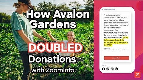 How Avalon Gardens DOUBLED Donations by Using ZoomInfo