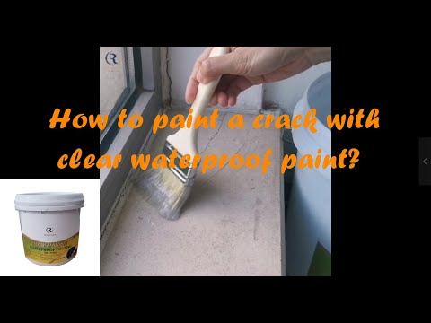 Transparent Waterproof Coating is a transparent glue used for waterproofing and filling leaks.