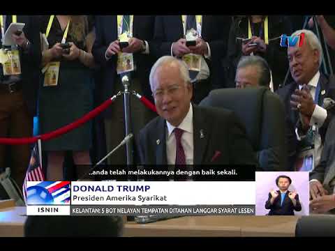 Donald Trump Puji Najib Berjaya Urus Dialog ASEAN-AS