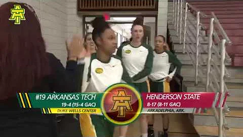 Tech Women's Basketball vs. Henderson State Highlights - 2/18/17