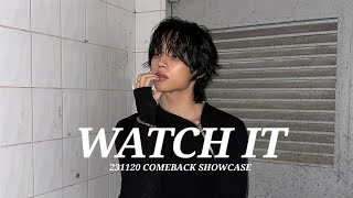 231120 더보이즈(THE BOYZ) - WATCH IT 선우 직캠 I 컴백쇼케이스 COMEBACK SHOWCASE