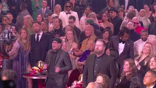 Watch TAYLOR SWIFT, JAY-Z, THE ROCK, JLO \& Audience Reactions At The 2023 GRAMMYs