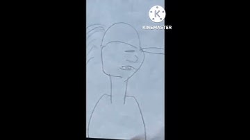 cute girl drawing on the mask #short