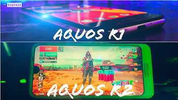 Sharp Aquos R1 Vs Aquos R2 Pubg gameplay comparison - Snapdragon 835 Vs Snapdragon 845