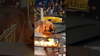 WWE 2K26 UNDERTAKER PUTS THE ROCK THROUGH A TABLE #wwe #wwe2k26
