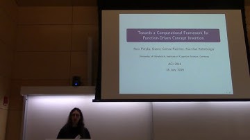 AGI-16 Nico Potyka - Towards a Computational Framework for Function-Driven Concept Invention